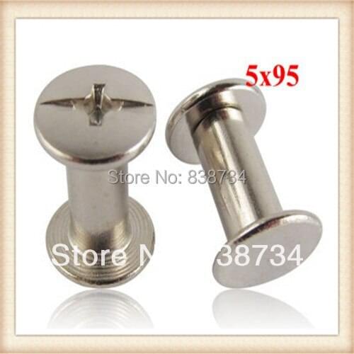 Steel with zinc plated 5*95mm sex screw