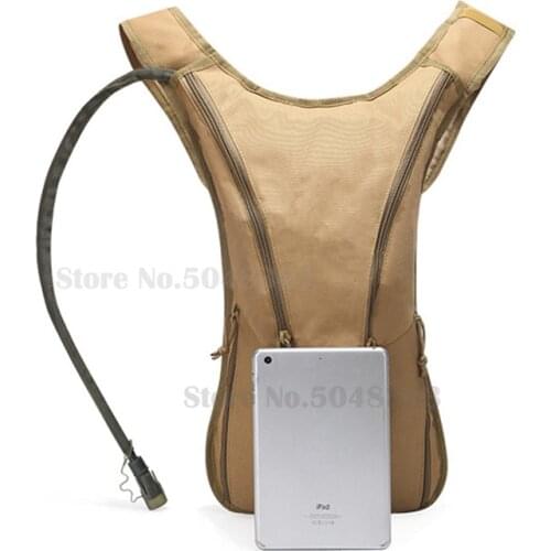 3L Frog Type Tactical Hydration Backpack Outdoor Water Bag Pack Molle Military Camping Nylon Camel Water Bag for Cycling Hunting