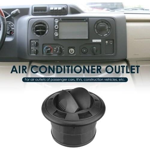 Universal 75mm Bus RV Air Conditioning Vent A/C Air Practical Multi-functional Durable Portable Outlet with ST2.9x13 Screws