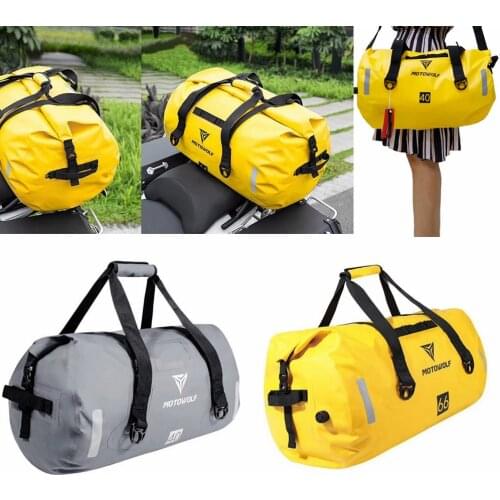 Waterproof Large Capacity Storage Bag Motorcycle Cycling Hiking Bag for Rafting Canoe Boating Trekking Swimming Travel Bag