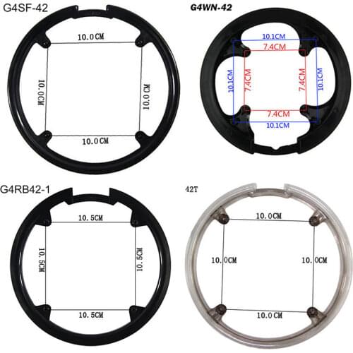 MTB 36T/40T/42T/44T/46T/48T/52T plastic Chain wheel cover Chain Guard Ring crankset universal protect cap crank Tooth plate