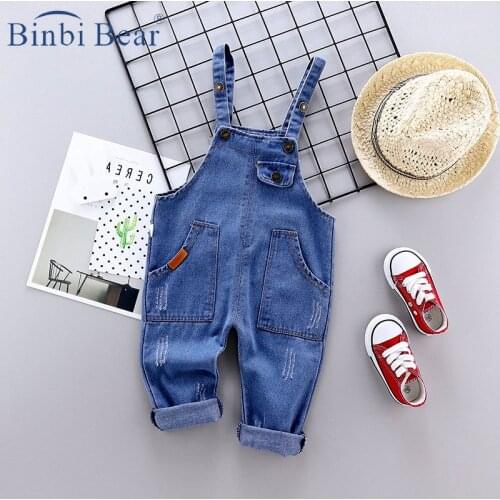 Binbi Bear Jumpsuits For Girls