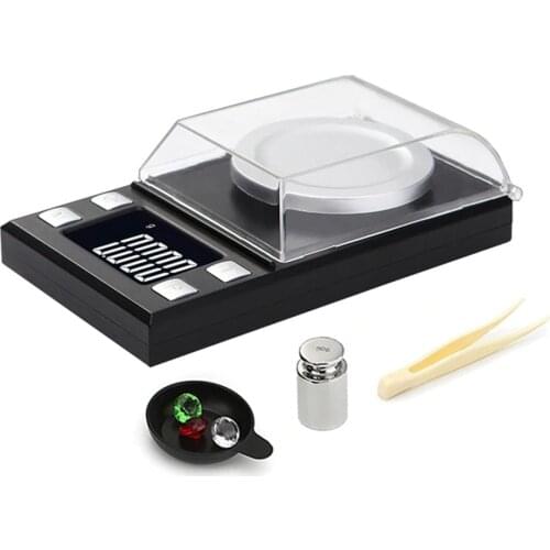 100g/50g 0.001g Digital precision scale for Jewelry gold Herb Lab Weight Milligram Scale Electronic Balance accurate scale