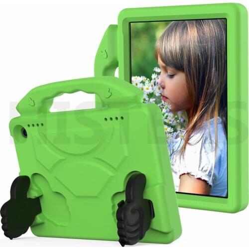 Kids Shockproof Cover Case with Kickstand and Handle For Amazon Fire HD 8 2020 (HD8 Plus) 8" Tablet PC Portable Protective Shell