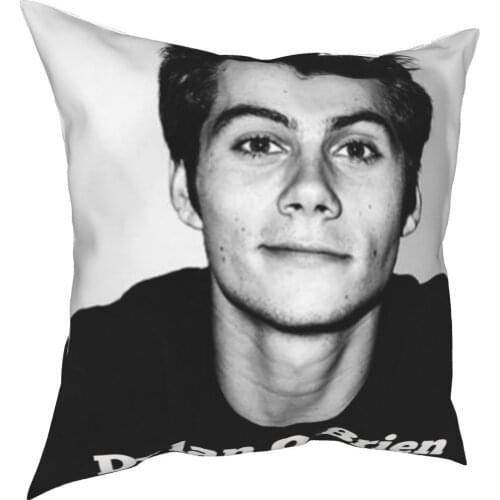 Dylan O'Brien Black Place Pillow covers Couch Teen Wolf Maze Runner Thomas Pillow cover house decoration Pillow cover 40*40