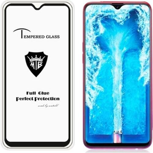 For Oppo F9 WIERSS Full Cover Full AB Glue Tempered Glass Screen Protector Film for Oppo F9 Anti fingerprint