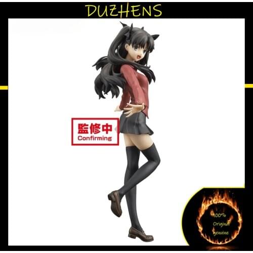 100% Original genuine Fate Grand Order Tohsaka Rin 18cm PVC Action Figure Anime Figure Model Toys Figure Collection Doll Gift