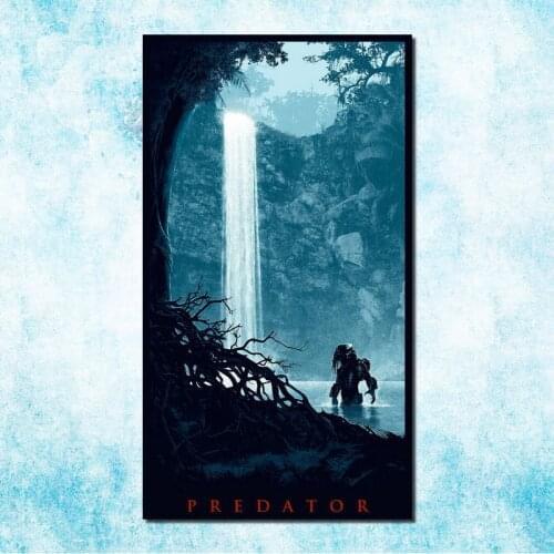 Predator 3 Movie Art Silk Canvas Poster Print 13x24 20x36 Inch Wall Pictures For Living Room Decor 001
