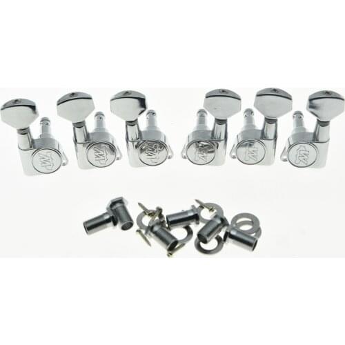 Quality Chrome 3L3R Wilkinson E-Z LOK Post Guitar Tuners Tuning Keys Pegs Machine Heads