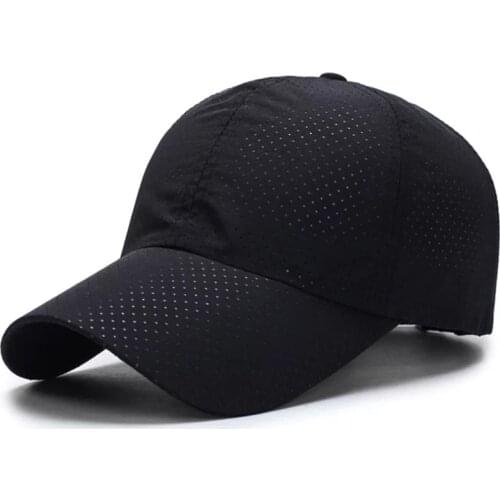 2021 New Summer Fashion Unisex Outdoor Sport Sunscreen Baseball Hat Men Women Running Visor Cap Breathable Quick Dry Caps