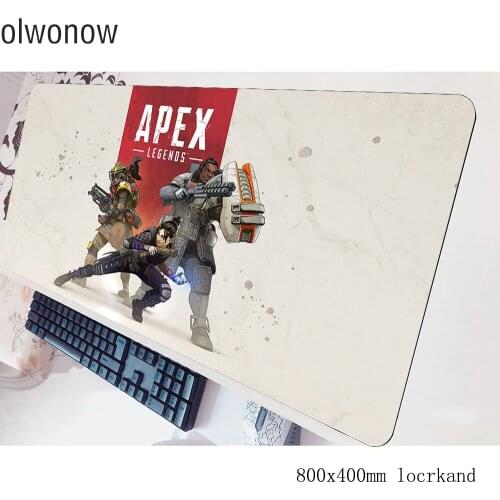 Apex mouse pad gamer 80x40cm gaming mousepad desk notbook desk mat wrist rest padmouse games pc gamer mats gamepad
