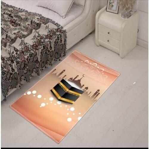 Veronya Prayer Rug-127 Prayer Rug thick And Soft Prayer rug 65x120 cm