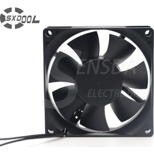 SXDOOL Brushless ec aial fan motor ec fans 80*80*25mm 80mm 8cm AC Dual Voltage 115V 230V 50/60Hz 6W 3000RPM 36.5CFM customized