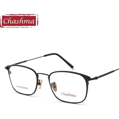 Prescription Glasses Top Quality Frame Titanium Women Eyeglasses IP Plating Not Lose Color