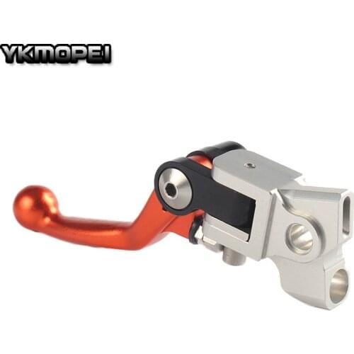 4 Foldable CNC brake lever For EXC EXCF EXCR XC XCF XCW XCFW SX SXF SIX DAYS Dirt Bike Motocross Enduro Supermoto modify