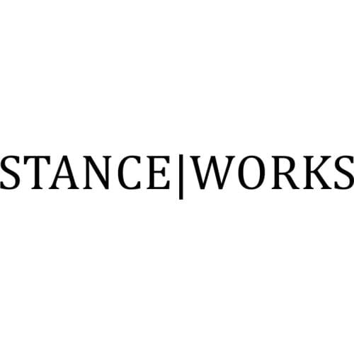 Funny Words Stance Work KK Car Sticker Waterproof Reflective Laser Fashion Accessories Pvc 7.5cm X 58cm