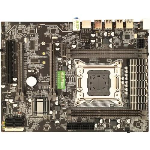 X79Z LGA2011 Socket Standard-ATX Moterboard SATA3 HDD M.2 NVME SSD DDR3 Memory