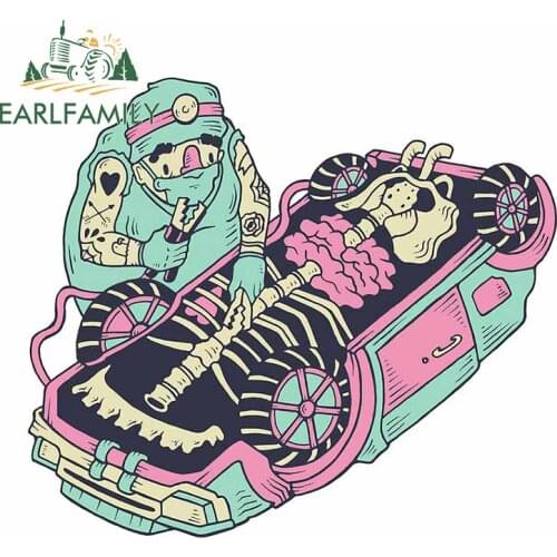 EARLFAMILY 13cm x 11.5cm for American CPR Vinyl Car Sticker DIY Personality Custom Printing Waterproof Decal for Vehicle VAN