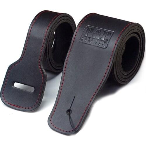 High Grade Genuine Leather Bass Strap Adjustable Guitar Shoulder Belt for Acoustic Electric Guitar Bass Ukulele Guitarlele Parts