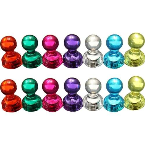 14 pcs Strong Neodymium Magnets Cones magnets Super Magnet pinboard Office thumbtack Chess