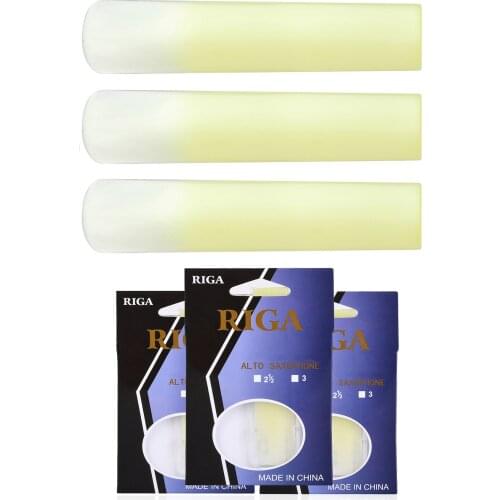 Alto Saxophone Resin Reed Portable Sax Reed Practical Instrument Accessories Suitable for Beginner Student &T8