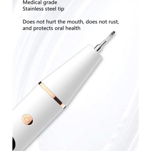 Automatic Dental Scaler Ultrasonic Teeth Whitening Waterproof Dental Calculus Remover Dental ScaleHousehold Tooth Cleaner