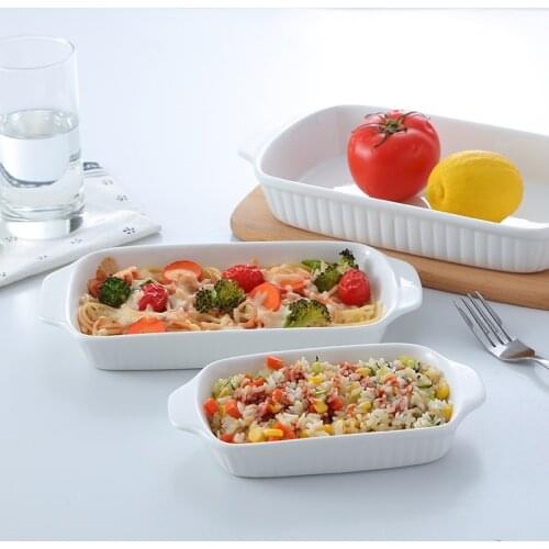 Guci Ceramic mold baking oven baked rice dish special cheese pizza pasta baking dish Western-style food household utensils