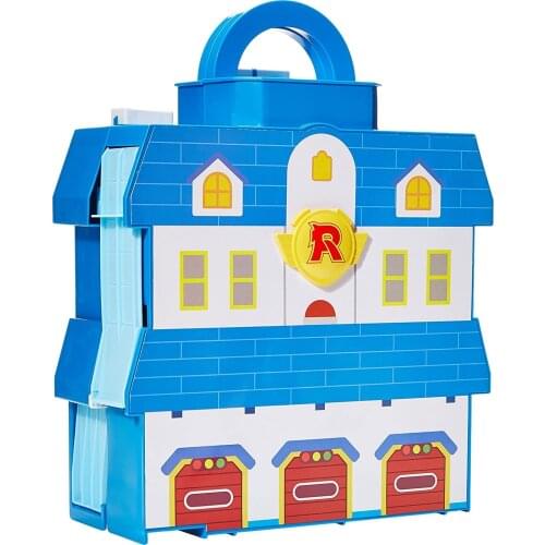Silverlit Robocar Poli Foldable Headquarters and Parking Kit