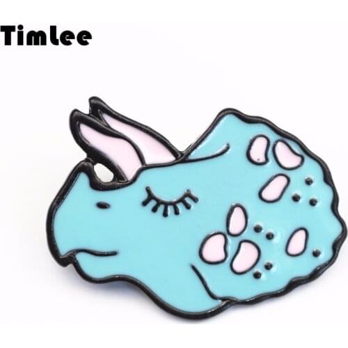 Timlee X299 Cartoon Personality Animal Metal Brooch Pins Gift Wholesale