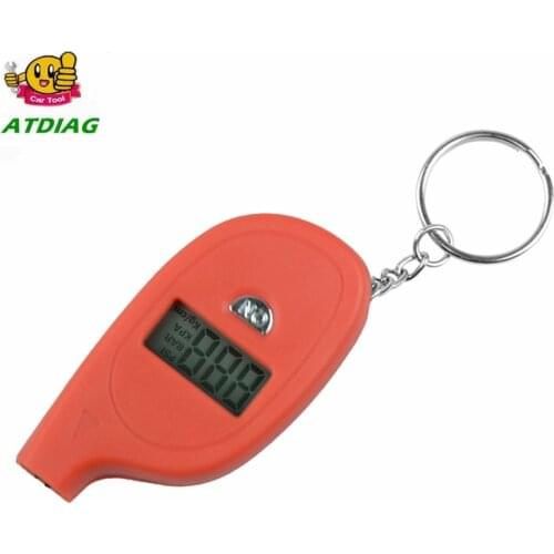 High Quality Mini LCD Digital Tire Tyre Keychain Air Pressure Gauge For Car Auto Motorcycle
