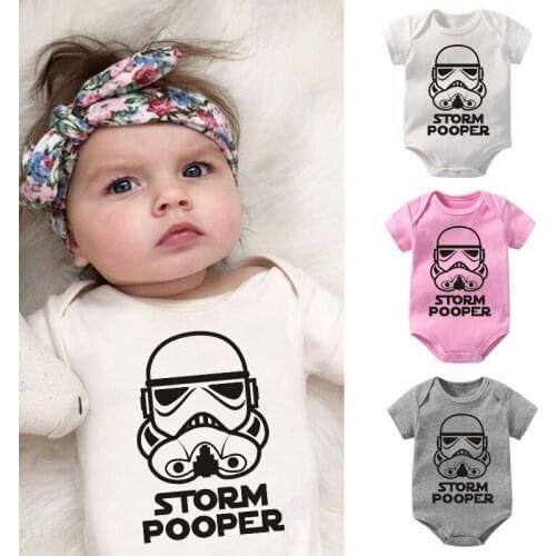 Fashion Newborn Baby Cartoon Print White Romper Soft Cotton Short-sleeved Jumpsuit Boys Girls Casual Loose Kids Pink Bodysuit