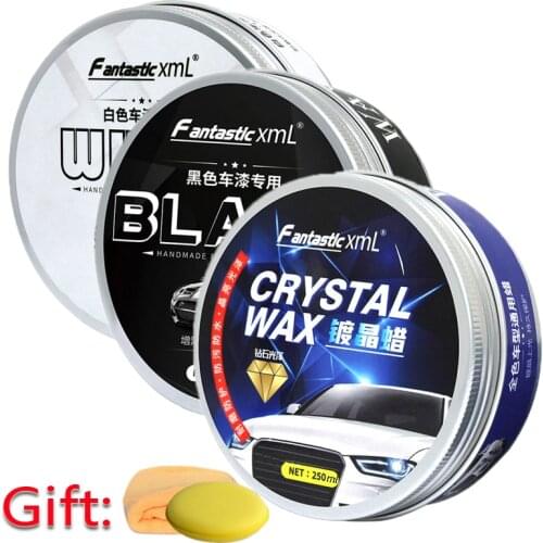 250ML Car Wax Crystal Plating Set Hard Glossy Wax Layer Covering Paint Surface Coating Formula Super Waterproof Film Repair Tool