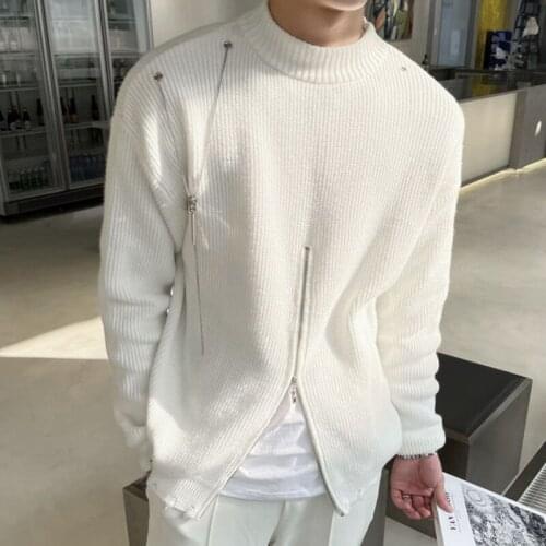 NSTOPOS Men's Pullovers With Zip