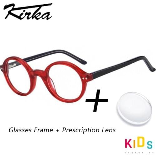 Glasses With Lenses Graduated Child Eyeglasses Acetate Kids Glasses Grey Prescription Glasses For Boys Kids Optical Glasses