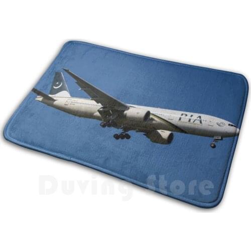 Pakistan International Boeing 777 Carpet Mat Rug Cushion Soft Pia Pia 777 Pia Boeing Pia Jet Pia Pia Boeing 777