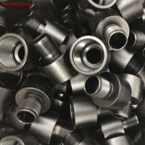 PB Playful bag Outdoor CS toy JY AWM fire cap converter 19 to 14mm reverse tooth upgrade material direct replacement adapter