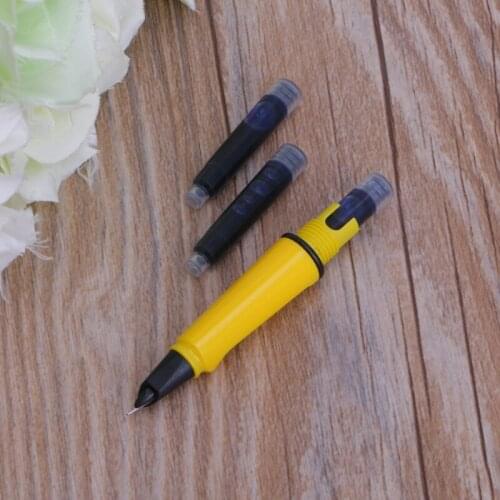 Drop Ship&Wholesale 10 Pcs Fountain Pen Ink Cartridge Blue Words Automatic Disappear Saves Paper Nov.8