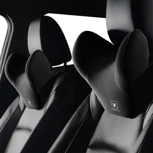 U Shape Car Headrest Neck Pillow for Seat Chair Car Accessories Memory Foam Cushion Fabric Cover Soft Head Rest Travel Pillow