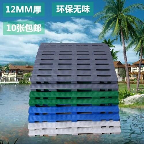 Thickened PVC water-proof non-slip floor mats and rubber kitchen restaurant work mats bathroom toilets garden drainage bath rug