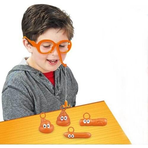 Funny Poop Fishing Game Poop Games Pretend Play House Kids Children Toys Birthday Gag Gifts