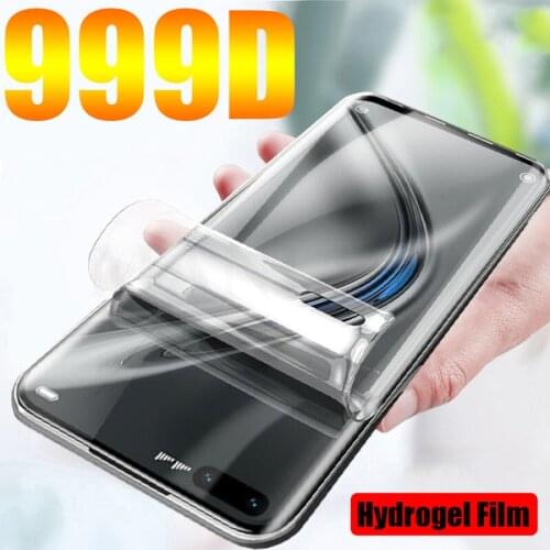 2Pcs Silicone Hydrogel Film For OnePlus 8 8T 7 Pro 6T 5T 3T 7 6 Front Full Cover Sticker TPU Screen Protector OnePlus Nord N100