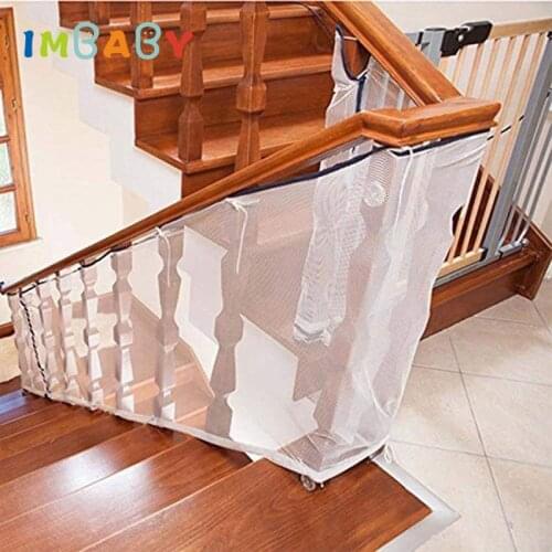IMBABY Baby Fence Child Baby Thickening Fence Safety Net Security Door Balcony Stairs Baby Guardrail Stair Net Decoration Net
