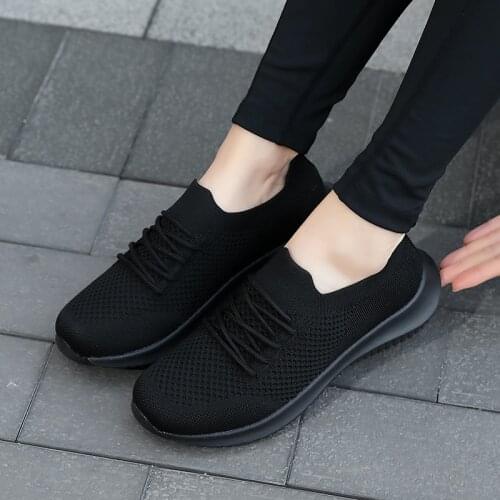 Tenis Feminino 2021 Women Tennis Shoes Sneakers Breathable Mesh Soft Light Woman Sport Shoes For Female Walking Jogging Shoes
