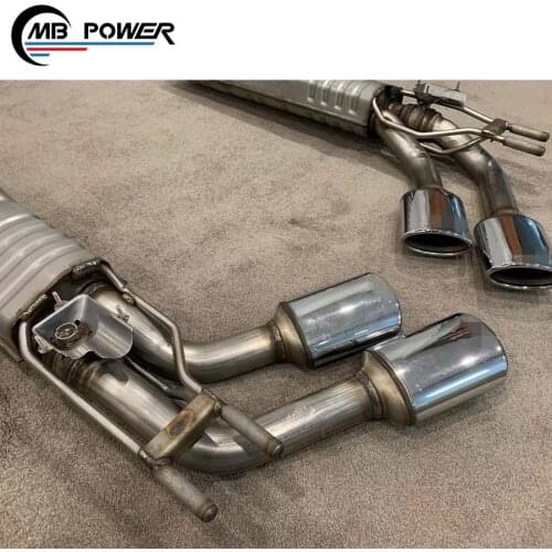 2020 2019 new w464 G63 style exhaust system for w464 G500 G63 exhaust system stainless steel material