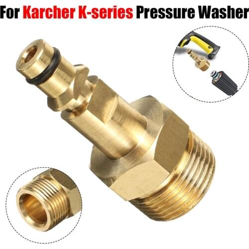 High Pressure Washer Hose Adapter M22 High Pressure Pipe Quick Connector Converter Fitting for Karcher K-series Pressure Washer