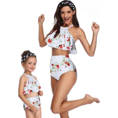 Одинаковые купальники для мамы и дочки CBNHR TIMES China At AliExpress