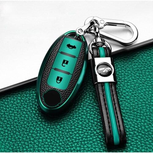 New TPU Car Key Case Cover For Nissan Rogue XTrail T32 T31 Qashqai J11 J10 Kicks Tiida Pathfinder Murano Juke Versa Note Infinit
