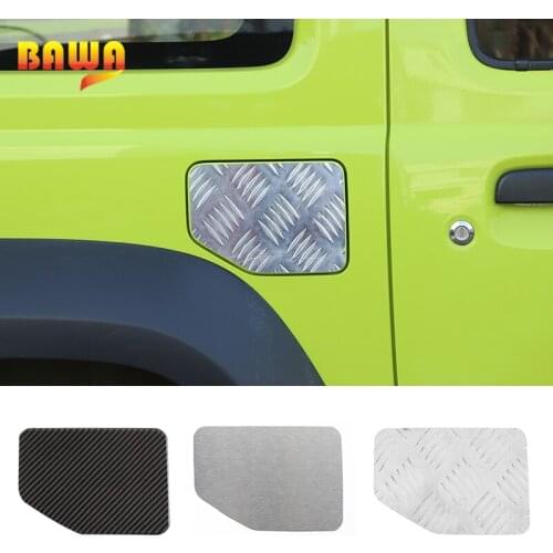 BAWA Fuel Tank Cap Decoration Stickers for Suzuki Jimny 2019+ Car Outer Gas Cover Decorative Trim Accessories for Suzuki Jimny