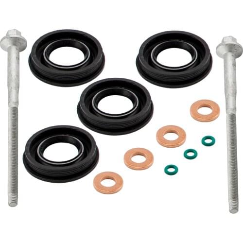 FOR FORD TRANSIT MK7 2.2 TDCi DIESEL INJECTOR SEAL KIT INJECTOR CLAMP BOLTS 6C1Q-9L535-AC / 6C1Q-9L535-AD