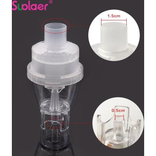 6ML Food Grade PP Adult Child Inhaler Cup Parts Medicine Tank Cup Compressor Nebulizer Accessary Atomized Spray Injector Kit